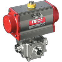A-T Controls Automated Ball Valve, 33 Series
